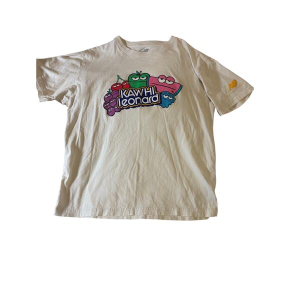 New Balance x Kawhi Leonard “Fun Guy” Fruit Tee White Size M - Picture 2 of 5